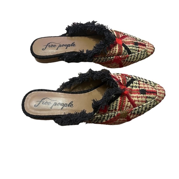 FREE PEOPLE Newport Fabric Mule Slides Size 8 - Picture 2 of 8